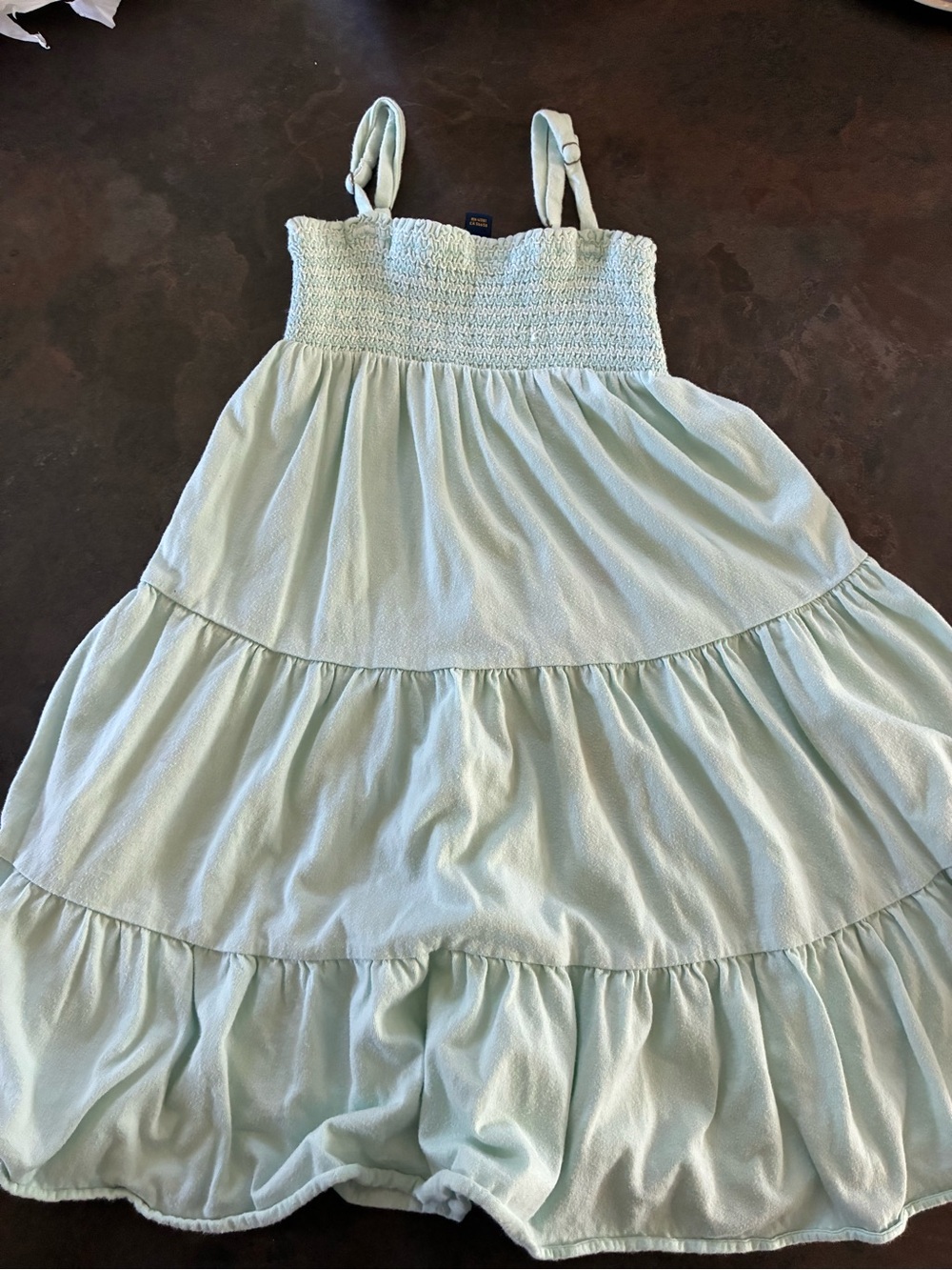 Polo by Ralph Lauren Light Mint Tiered Sundress
